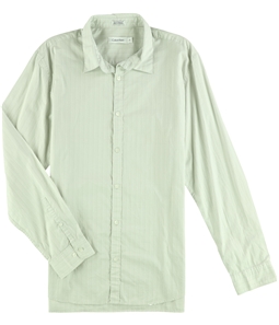 Calvin Klein Mens Patterned Button Up Shirt