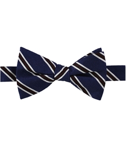 Tommy Hilfiger Mens Stripe Self-tied Bow Tie