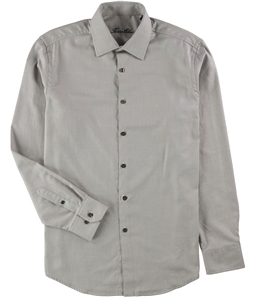 Tasso Elba Mens Geometric Button Up Shirt