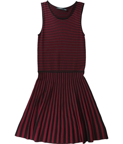 Ralph Lauren Womens Striped A-line Dress
