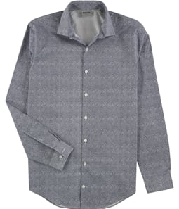 Kenneth Cole Mens Slim Fit Button Up Dress Shirt