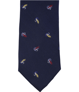 Tommy Hilfiger Mens Fishing Lure Self-tied Necktie