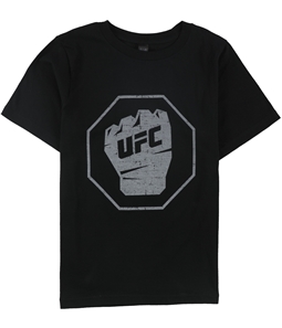 UFC Boys Distressed Fist Inside Logo Graphic T-Shirt