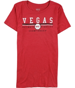 UFC Womens Distressed Vegas Graphic T-Shirt