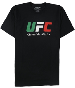 UFC Mens Ciudad de Mexico Graphic T-Shirt