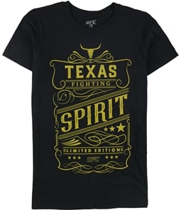 UFC Mens Texas Fighting Spirit Graphic T-Shirt