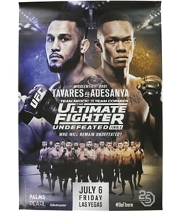 UFC Unisex Undefeated Finale Official Poster