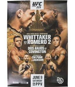 UFC Unisex 225 June 9 Saturday Official Poster