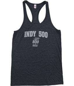 INDY 500 Womens Graphic Print Racerback Tank Top
