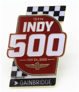 Indy 500 Unisex Flag Pins Brooch Souvenir