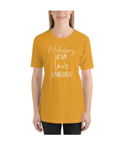 Bella Canvas Womens Midwifery Love Language Graphic T-Shirt