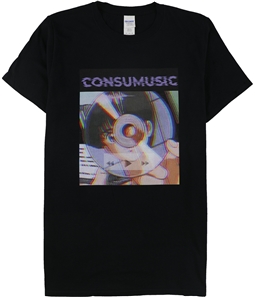 Tags Weekly Mens Consume Music Graphic T-Shirt