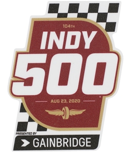 Indy 500 Unisex 104th Flag Decal Souvenir