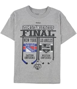 Reebok Boys 2014 Stanley Cup Rangers vs Kings Graphic T-Shirt