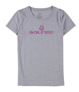 SOLFIRE Womens Original Logo Graphic T-Shirt