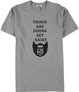 Rinky Mens Things Are Gonna Get Hairy LA Kings Graphic T-Shirt