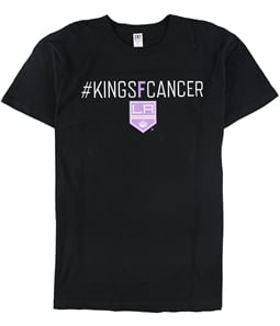 Optima Mens KingsFCancer Graphic T-Shirt