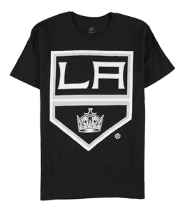 Hanes Mens LA Kings Shield Graphic T-Shirt