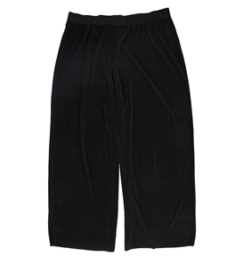 City Chic Womens Ribbed Casual Wide Leg Pants