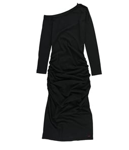 n:philanthropy Womens Kenn Asymmetrical Maxi Off-Shoulder Dress
