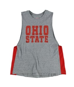 G-III Sports Womens Ohio State Sequined Logo Muscle Tank Top