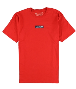 Mitchell & Ness Mens Box Logo Graphic T-Shirt
