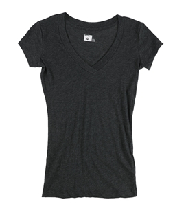BDG Womens Solid V-Neck Basic T-Shirt