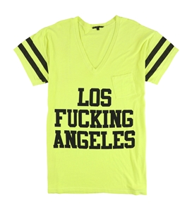 TRULY MADLY DEEPLY Womens Los Fucking Angeles Graphic T-Shirt