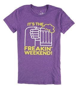 Local Celebrity Womens It's The Freakin Weekend Graphic T-Shirt