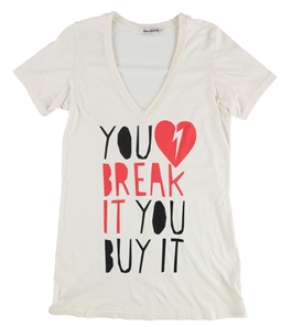 Sweet & Toxic Womens You Break It You Buy It Graphic T-Shirt