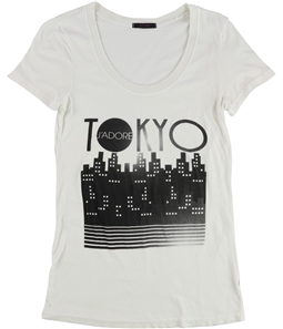 dirty violet Womens Tokyo Graphic T-Shirt