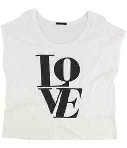 dirty violet Womens Love Graphic T-Shirt