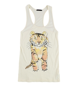 dirty violet Womens Tiger Tank Top