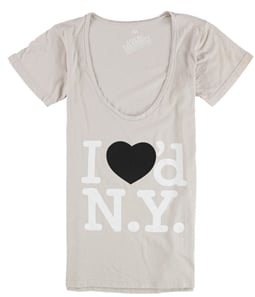 Local Celebrity Womens I Loved N.Y Graphic T-Shirt