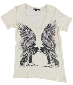 TRULY MADLY DEEPLY Womens Eagle Graphic T-Shirt
