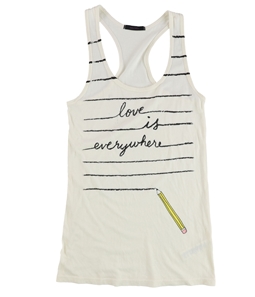 dirty violet Womens Love Is Everything Tank Top