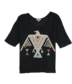 Title Unknown Womens Aztec Bird Graphic T-Shirt