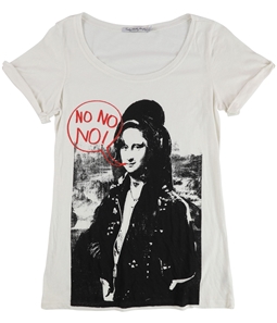 TRULY MADLY DEEPLY Womens No No No Graphic T-Shirt