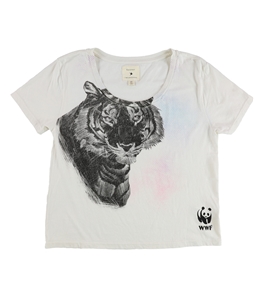 Forever 21 Womens Tiger Graphic T-Shirt