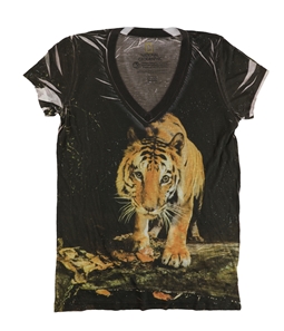 National Geographic Womens Tiger Image Graphic T-Shirt