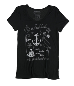 Jedidiah Womens Nautical Graphic T-Shirt