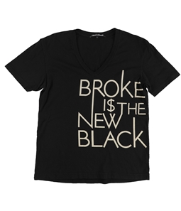 Malchick & Devotchka Womens Broke Graphic T-Shirt