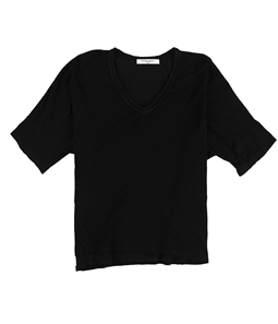 Project Social T Womens Double Stitch V-Neck Basic T-Shirt