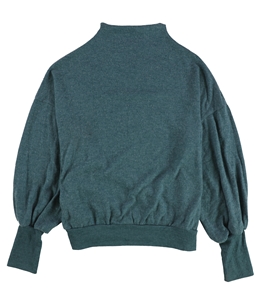 Project Social T Womens Raw Edge Mock Neck Pullover Sweater