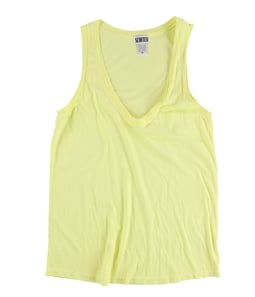 Scratch Womens Solid Tank Top