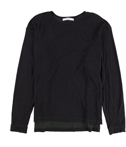 Project Social T Womens Side Panel Long Sleeve Basic T-Shirt