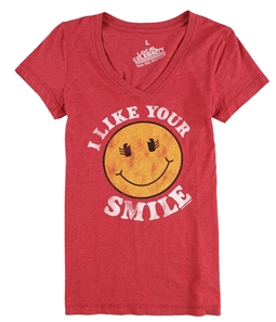 Local Celebrity Womens I Like Your Smile Graphic T-Shirt