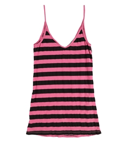 Sweet & Toxic Womens Stripes V-Neck Tank Top