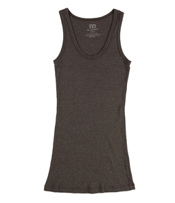 be present Womens Ribbed Solid Tank Top
