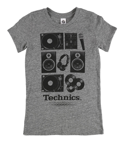 US Blanks Womens Technics Graphic T-Shirt